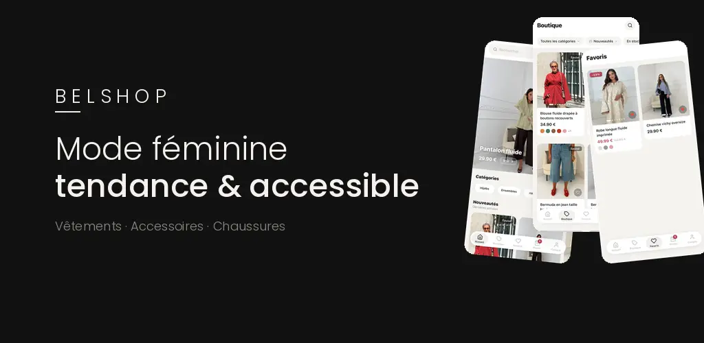 Belshop — Application mobile